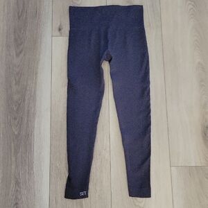 SET Active Dark Grey Leggings Size S EUC